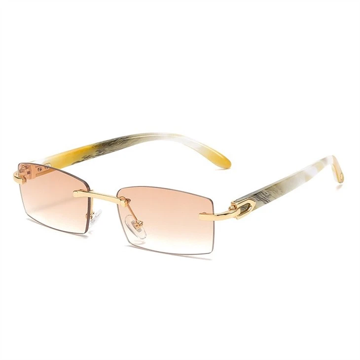2000s Rimless Sunglasses