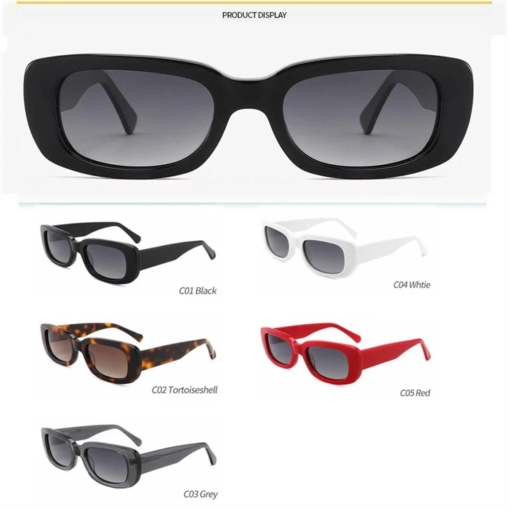 Thick Acetate Sunglasses