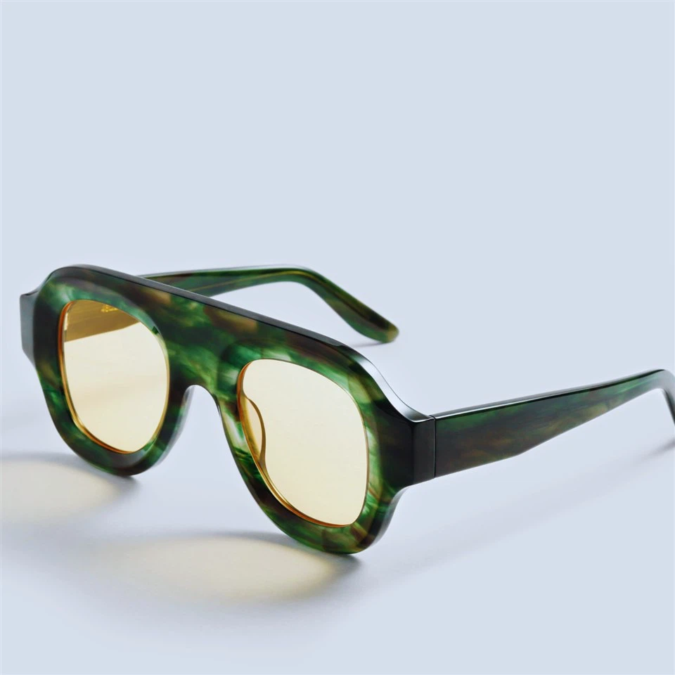 Green Acetate Sunglasses